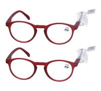 Contacta Wall Street Occhiale Per La Presbiopia Rosso +2,50 2x1 St