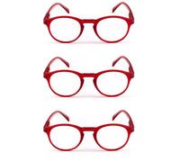 Contacta Wall Street Occhiale Per La Presbiopia Rosso +3,00 3x1 St