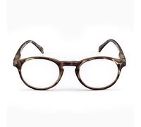 Contacta, Wall Street, Occhiali da Lettura per Uomo e Donna, Occhiali Leggeri e Funzionali, Montatura con Aste Flex, Colore Demi, Diottrie +1,00, Confezione con Astuccio Portaocchiali, 26g