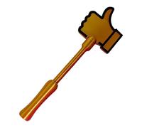 Contactless Pay Wand, Novelty Cosplay Payment Tool, 6 Inches Thumbs Shaped Credit Card Protector with Secure Grip, ABS Construction with Funny Design, Party Gadget for Men Women Children Raves