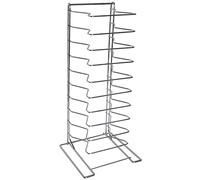 Contacto Bander - Rastrelliera per teglie per pizza, 15 ripiani