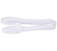 Contacto - Pinza per insalata, in policarbonato, 16,5 cm, trasparente