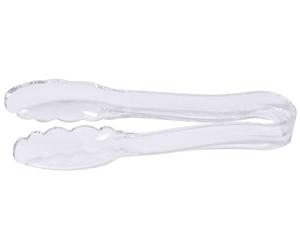 Contacto - Pinza per insalata, in policarbonato, 16,5 cm, trasparente