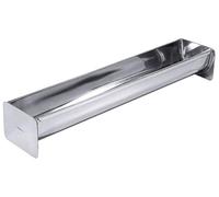 Contacto Stampo per grondaia, 35 cm, 900 ml, in acciaio inox 18/10, qualità gastronomica, lavabile in lavastoviglie, per torte, parfeti e dessert