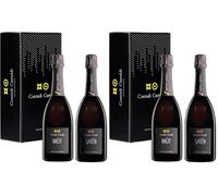 Contadi Castaldi Brut and Satén (2x750ml) (Confezione da 2)