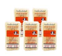 Contadino - tagliatelle Asia da 3mm di larghezza - confezione da 5 (5 x 400g) - spaghetti di riso tailandesi
