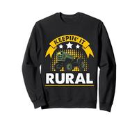 Contadino Trattore Rurale Paese Umorismo Keepin It Rural Retro Felpa