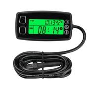 Contagiri Digitale Contaore Termometro Ripristinabile Temp | Pannello Strumenti Contatore Per Motociclette Induttivo Per Barche Motore Marino ATV
