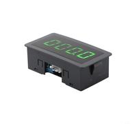 Contagiri digitale per misurazione RPM, gamma 10-9999 giri/min con precisione ±0,1%, sensore di prossimità Hall, display LED, alimentazione AC110-230V (verde)