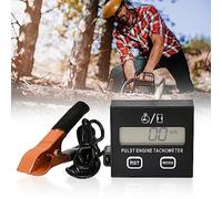 Contagiri Digitale per Motosega, Impermeabile Con Contaore, 2 Tempi per Motoseghe e Tosaerba