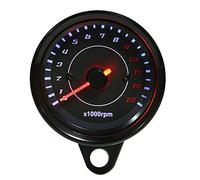 Contagiri elettronico Contagiri retroilluminato a LED per moto DC 12V Contagiri elettronico universale Contagiri elettronico Contagiri Ricambi automotorcycle tachometer, contagiri, motorcycle electron
