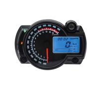Contagiri Indicatore Tachimetro Digitale Universale Per Moto 7 Colori Cruscotto RX2N Strumento Contachilometri Regolabile MAX 299KM/H
