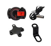 Contagiri Indicatore Tachimetro Digitale Universale Per Moto 7 Colori Cruscotto RX2N Strumento Contachilometri Regolabile MAX 299KM/H