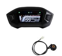 Contagiri Indicatore Tachimetro Regolabile Universale Per Moto 13000 Giri/min Contagiri Digitale Retroilluminato Per 1 2 4 Cilindri