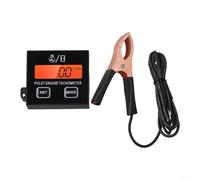 Contagiri Motore a Scoppio 2/4 Tempi Display LCD | Lettura precisa RPM, sensore induttivo, display chiaro, per facile installazione, universale