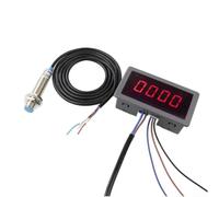 Contagiri Motore Hall Sensor Non Contatto LED Display Contagiri | Display LED 4 cifre, refresh >3 volte/sec, lettura per istantanea ritardo, per ideale officine buie
