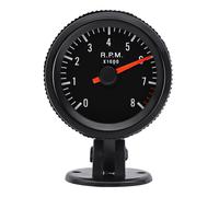 Contagiri universale nero 52nm luce blu intershift 0-8000 RPM per auto