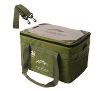 Container Morbido, Borsa Per Il Campeggio, Tote Borse Per L'utilità Da Campo, 43x31x26cm, Ampio Multi-compartimento, Materiale Pesante Per L'organizzatore Del Campeggio
