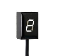 Contamarce Supporto Compatibile Con Suzuki Per VL1500 Per Intruder 2013-2017 Per VZR1800 2011-2019 Indicatore Di Marcia Per Moto Per Accessori Per La Visualizzazione Della Velocità(WHITE)