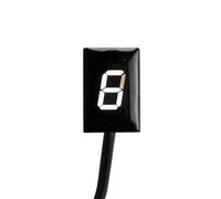 Contamarce Supporto Per VN900 2006-2010 Per VN1700 2009-2010 Per KFX450R 2008-2010 Indicatore Di Marcia Per Moto Indicatore Di Cambio Marcia Per Moto(WHITE)