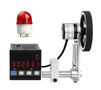 Contametri digitale per lunghezza, contametri digitale elettronico a ruota rotante con encoder, ruota di misurazione singola, strumento di misurazione meccanica della lunghezza 0-999999