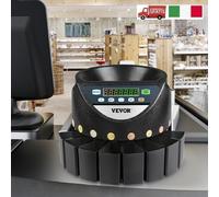 CONTAMONETE CONTATORE SEPARA CONTA MONETE SOLDI Elettronico EURO Professionale