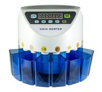 Contamonete elettrico professionale separa monete 8 cassetti digitale automatico