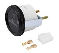Contaore al quarzo, indicatore rotondo a 6 cifre, timer industriale impermeabile, 12-36 V CC CA, tester per contaore con terminali di collegamento per barca, auto, camion, motore,