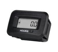 Contaore digitale RileyFine RQ-HM038AD, temporizzazione TOT, ore di lavoro parziali, impermeabile IP68, utilizzato per apparecchiature di alimentazione CA/CC come pompe interne e fuoribordo, generat