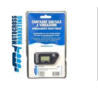CONTAORE DIGITALE WIRELESS A VIBRAZIONI SENZA FILI RESET PARZIALE MOTOCROSS NERO