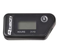 Contaore wireless con contatore azzerabile Q-TECH nero