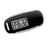 Contapassi 3D Semplice Con Contapassi Con Batteria Ricaricabile Pedometro Digitale Accurato Fitness Tracker Nero Lettura Accurata