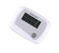 Contapassi 4,8 x 3,6 x 2 cm Schermo LCD digitale visualizza passi in reale distanza percorsa calorie bruciate durata 'esercizio supporta l'impostazione giornaliera degli obiettivi di