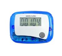 Contapassi 4,8 x 3,6 x 2 cm Schermo LCD digitale visualizza passi in reale distanza percorsa calorie bruciate durata 'esercizio supporta l'impostazione giornaliera degli obiettivi di