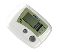 Contapassi - 5 x 4 cm, semplice contapassi con display digitale, pedometro 3D per camminare, stepp monitor stepp trackerr per camminare, fitness trackerr per esercizi di corsa, registrazione distanc