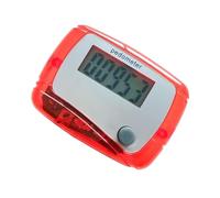 Contapassi - ABS 4,8 x 3,6 x 2 cm | Pedometro portatile a clip per gli anziani | Passeggiata leggera, Monitor Fisica, Non Quotidiani, Esercizio, Attività All'aperto, Su