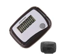Contapassi, Contapassi Da Tasca Portatile, Conta Passi Digitale LCD, A Funzione Singola, Con Clip, Risparmio Energetico, Per Anziani, Donne, Bambini, 4,8 x 3,6 x 2 cm, nero