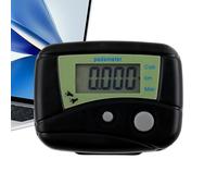 Contapassi digitale - Pedometro LCD portatile per monitoraggio della distanza percorsa, tracker per esercizi sportivi e attività quotidiane