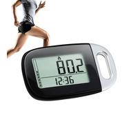 Contapassi, monitor sportivo con grande schermo LCD digitale, contapassi, conta chilometri e calorie, per uomini, donne, bambini, anziani, esterni, interni, escursionismo
