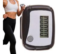 Contapassi per camminare - 4,8x3,5x2,2 cm, contapassi per camminare, dispositivo LCD per il conteggio delle calorie, monitor per passi fitness | Usi del fine settimana della palestra del escursi