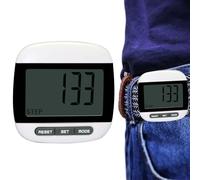 Contapassi semplice: conta i passi in modo efficiente, contapassi con clip | Pedometro per anziani per monitorare passi e miglia, calorie, contapassicon visualizzazione a schermo intero