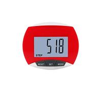 Contapassi tascabile, contapassi, distanza percorsa, calorie, con ampio display LCD, intervalli 0 ~ 99999 passi, 0 ~ 999,99 contatori clicker, contatori conteggio numero, mano, mano, persone, giro