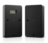 Contapersone bidirezionale con display, completamente senza fili e funzionamento a batteria, con infrarossi, per contare i vostri visitatori