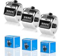 Contapersone, Contatore Meccanico, Tally Counter, 4 Cifre Manuale Contatore, Digital Tally Counter, Contagiri Per Lavori A Maglia Per Contare, Sport, Golf, Allenatore, Scuola