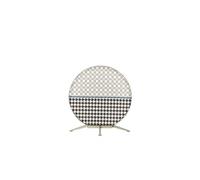 CONTARDI Babu Lampda da Terra Outdoor Babu Textile passamaneria velluto blu avio Ancoraggio a cemento SMALL