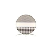 CONTARDI Babu Lampda da Terra Outdoor Babu Textile passamaneria velluto blu avio Ancoraggio a terreno MEDIUM