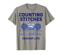 Contare i Punti Non Problemi Crochet Vita Crochet Amante Maglietta
