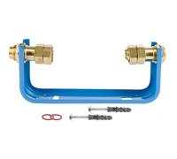 Contatore acqua 1/2", 3/4"" staffa contatore acqua raccordo DN15 DN20 2024-2029