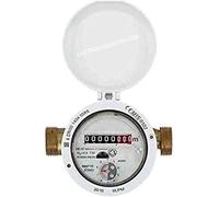 Contatore acqua 20 mm di getto singolo per acqua calda, max 90°C