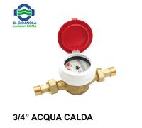 Contatore acqua calda 3/4'' quadrante bagnato - con omologazione CEE